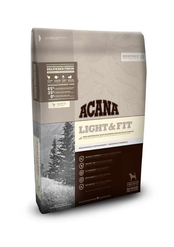 Acana Heritage Light & Fit Dog 6kg