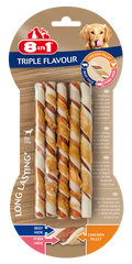 8in1 Triple Flavour Twisted Sticks 10szt