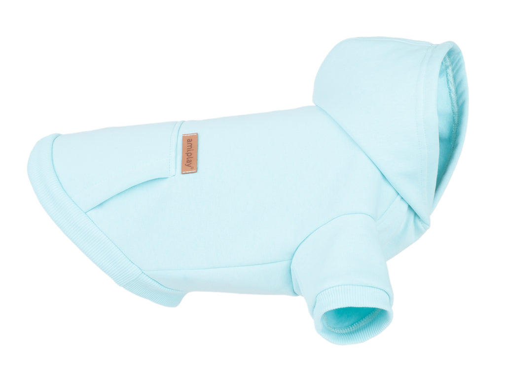 AMIPLAY Bluza Z Kapturem Texas Niebieska 50cm