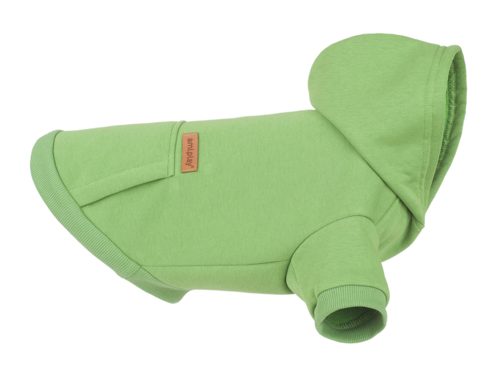 AMIPLAY Bluza Z Kapturem Texas Zielona 50cm