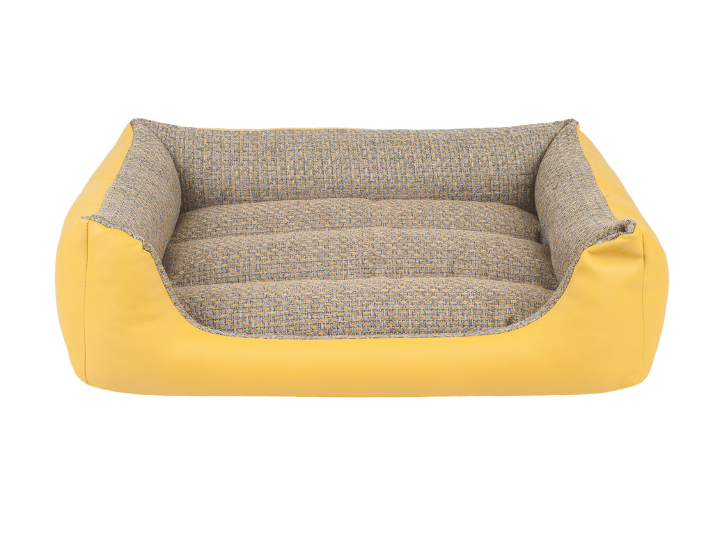 AMIPLAY Sofa ZipClean 4 in 1 Morgan Żółta L