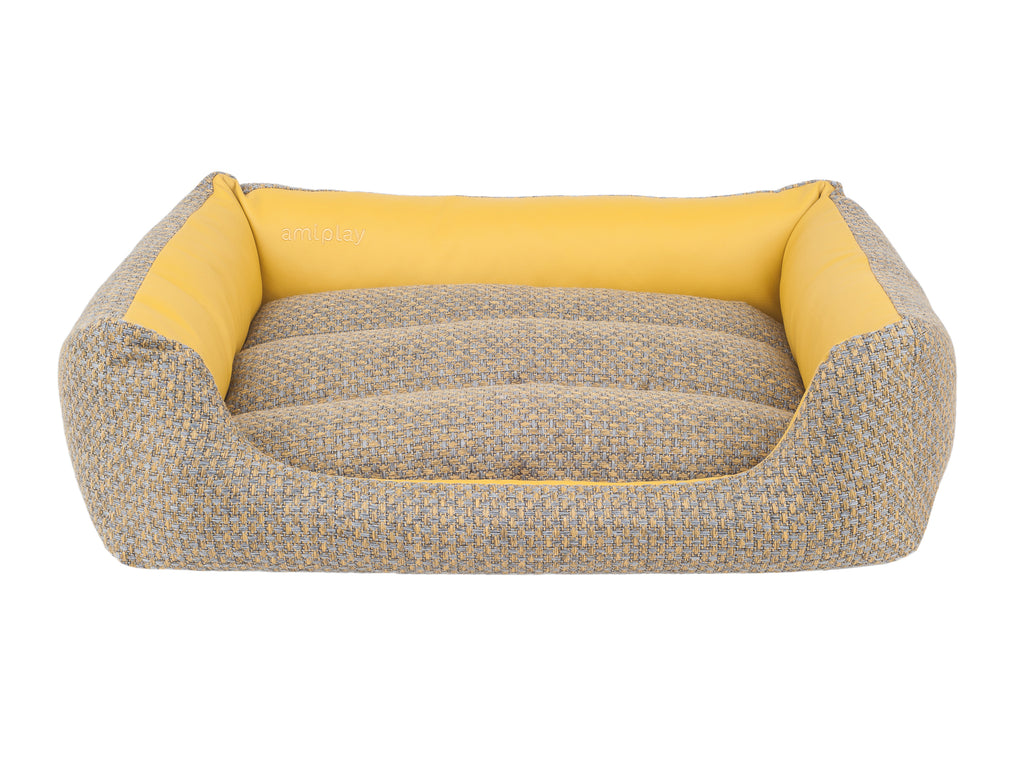 AMIPLAY Sofa ZipClean 4 in 1 Morgan Żółta L