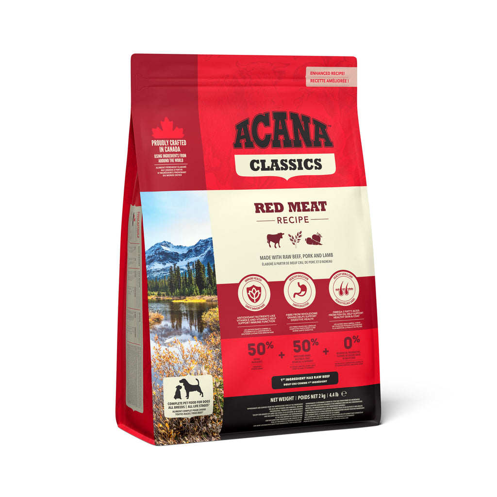 Acana Classics Red Meat Pełnoporcjowa karma dla dorosłych psów Wołowina z jagnięciną i wieprzowiną 2kg