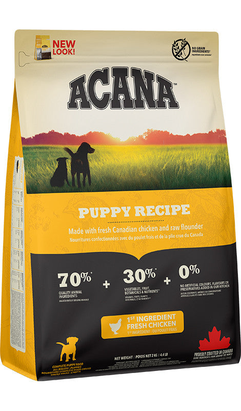 Acana Heritage Puppy & Junior Pełnoporcjowa karma bezzbożowa dla szczeniąt i młodych psów 2kg