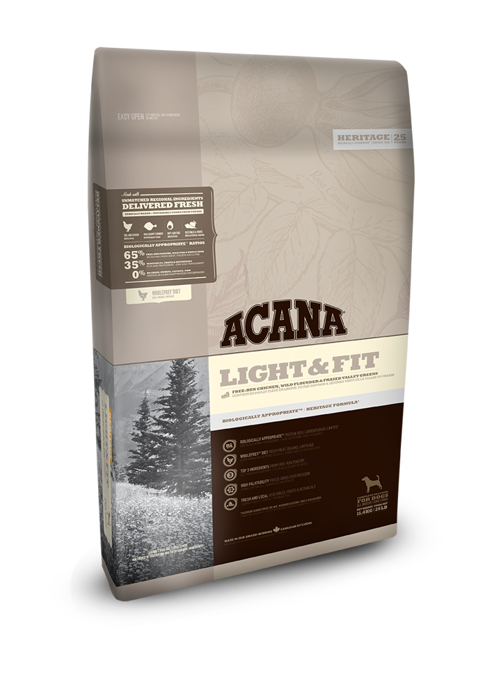 Acana Heritage Light & Fit Dog 11,4kg