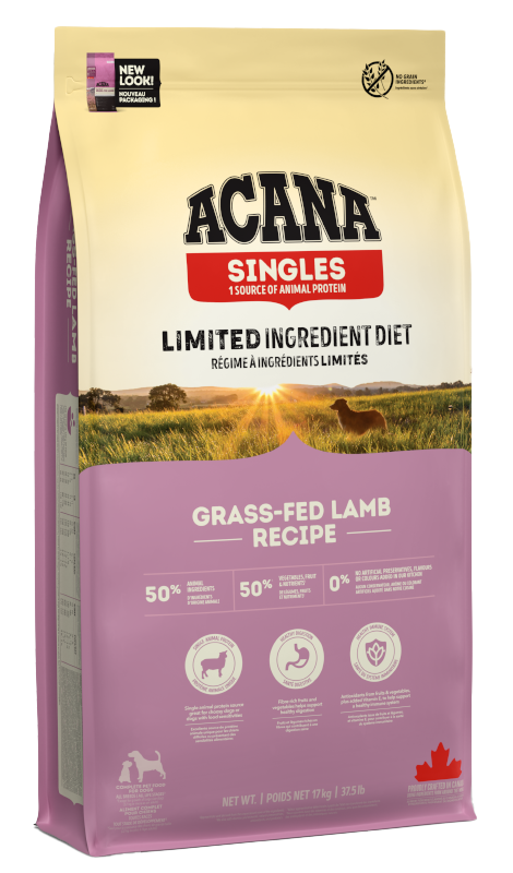 Acana Singles Grass-Fed Lamb 17kg