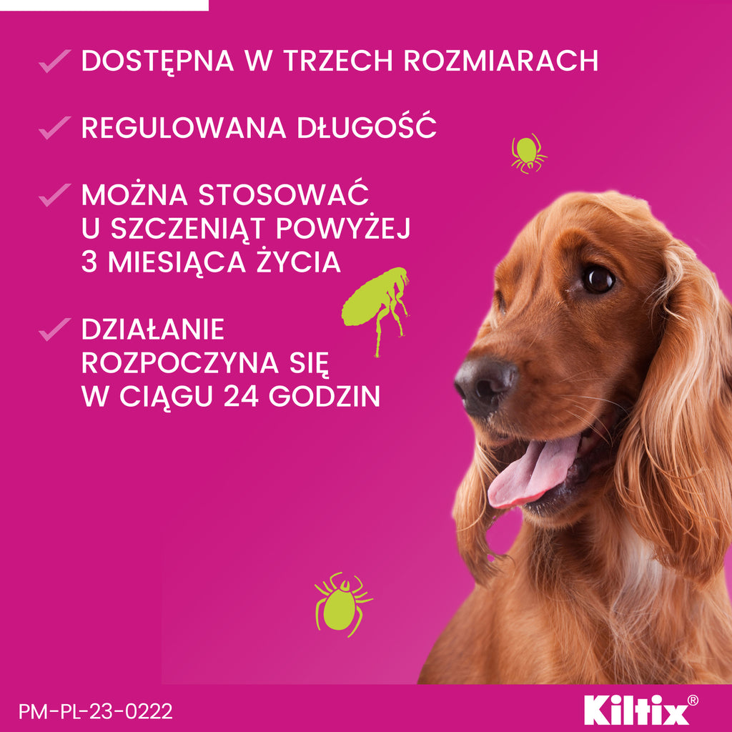 Obroża Na Kleszcze I Pchły Bayer Kiltix 53cm