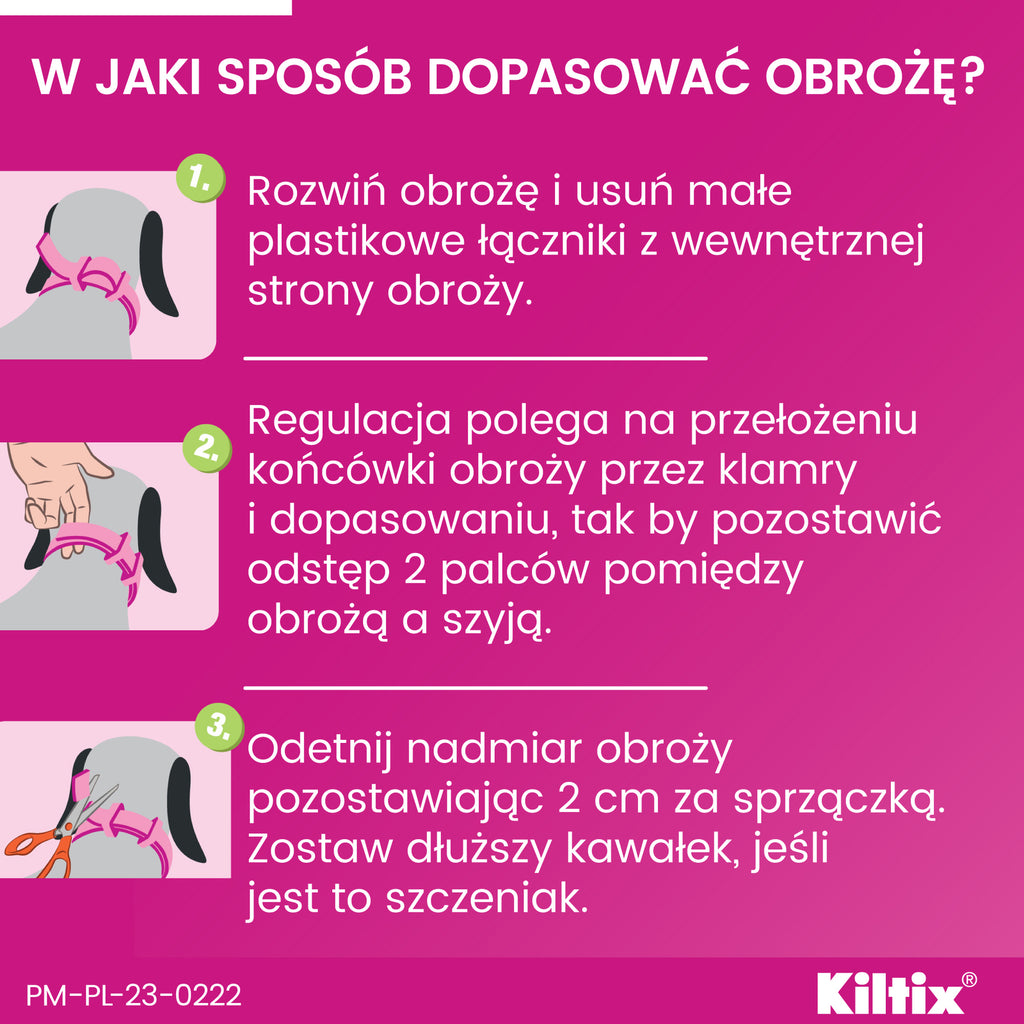 Obroża Na Kleszcze I Pchły Bayer Kiltix 53cm