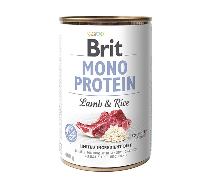 Brit Mono Protein Z Jagnięciną I Ryżem 400g