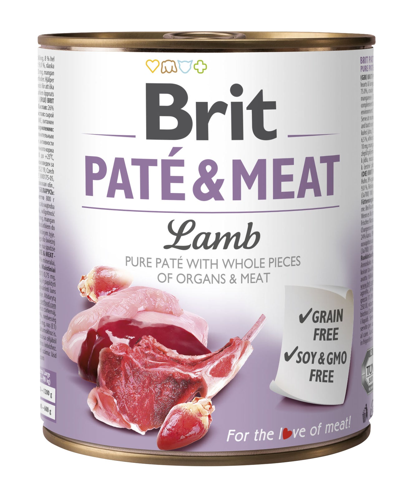 Brit Pate & Meat Lamb 800g