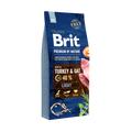 Brit Premium By Nature Light Z Indykiem I Owsem 15kg
