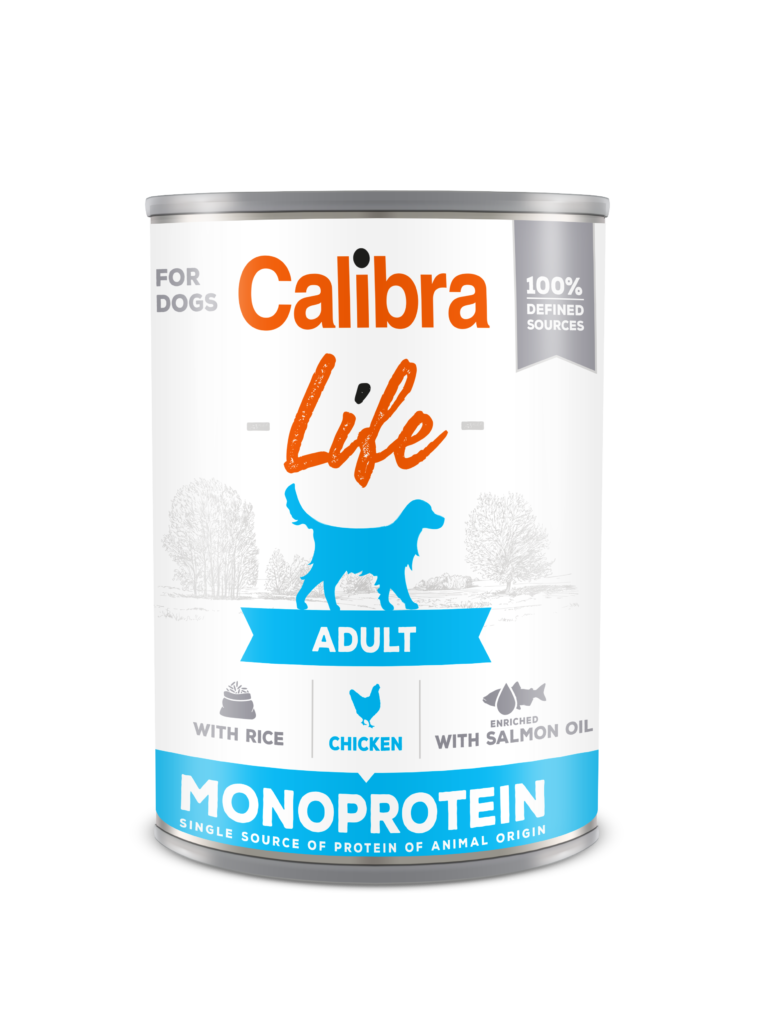Calibra Dog Life Adult Chicken With Rice Karma Dla Psa 400g