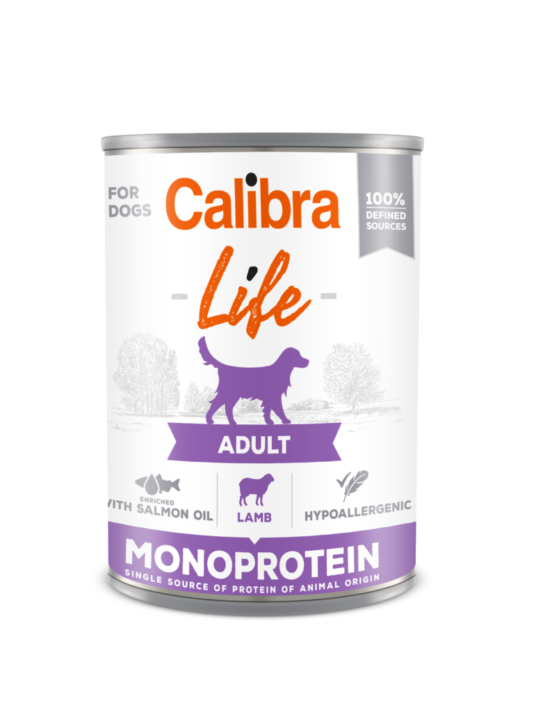 Calibra Dog Life Adult Lamb Karma Dla Psa 400g