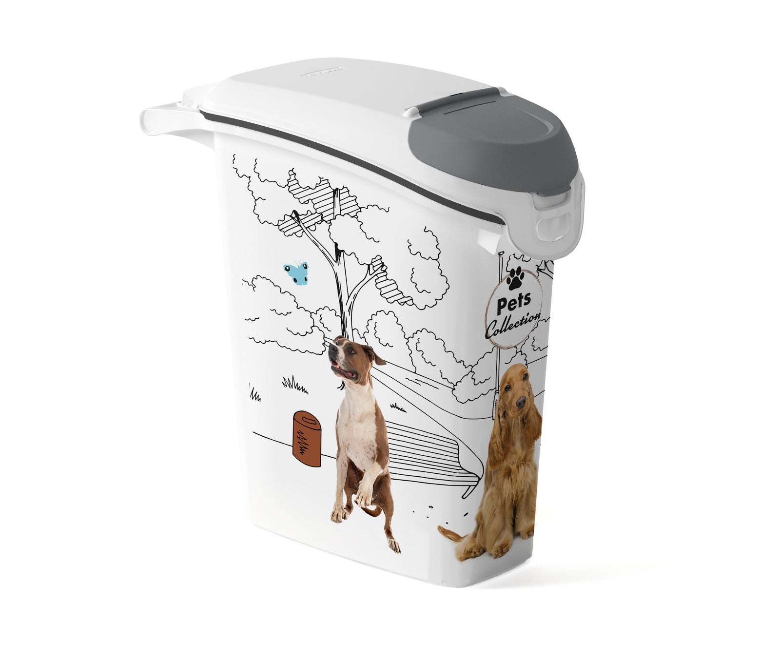 Curver Pet Life Pojemnik Do Przechowywania Karmy 23l