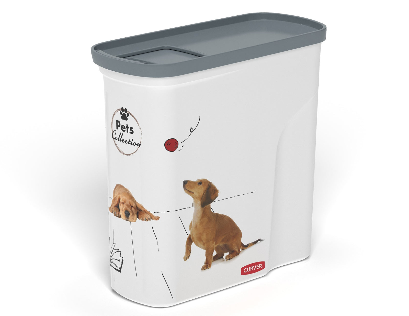 Curver PetLife Pojemnik Do Przechowywania Karmy 2l