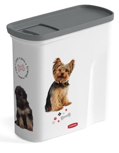 Curver PetLife Pojemnik Do Przechowywania Karmy 2l