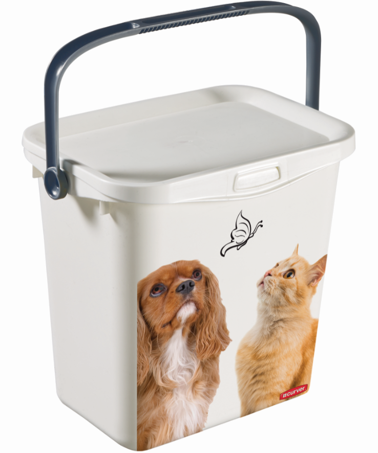 Curver Petlife Multibox Pojemnik Na Karmę Biały 6l