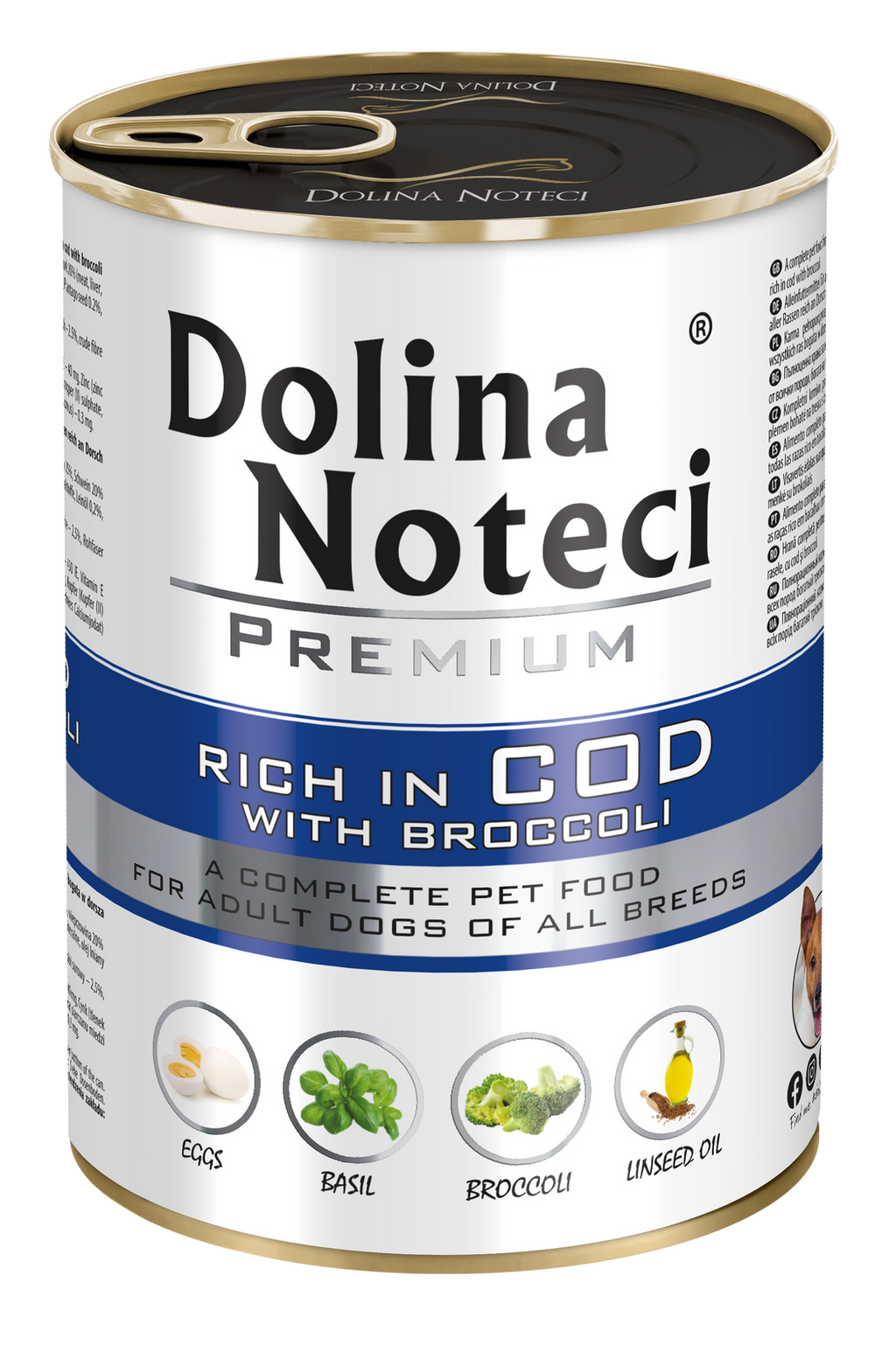 Dolina Noteci Premium Dorsz Z Brokułami 400g