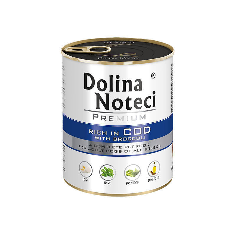 Dolina Noteci Premium Dorsz Z Brokułami 800g