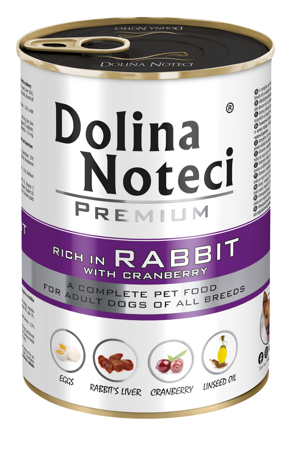 Dolina Noteci Premium Królik Z Żurawiną 400g