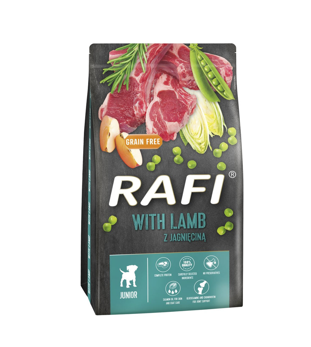 Dolina Noteci Rafi Junior Karma Sucha Dla Psa Z Jagnięciną 10kg