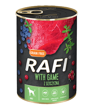 Dolina Noteci Rafi Z Dziczyzną 400g