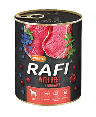 Dolina Noteci Rafi Z Wołowiną 800g