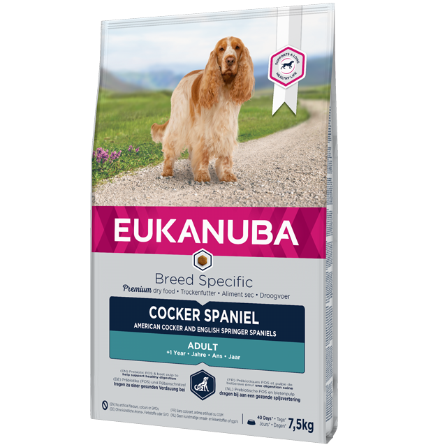 Eukanuba Adult Cocker Spaniel 7,5kg