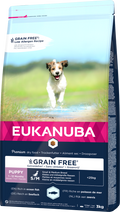 Eukanuba Puppy&Junior Small/Medium Grain Free Łosoś 3kg