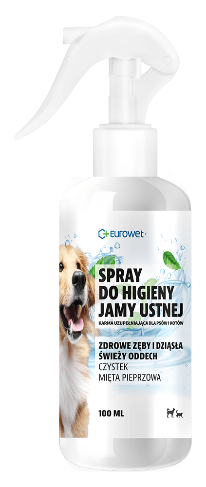 Eurowet Spray Do Higieny Jamy Ustnej Z Czystkiem I Miętą Pieprzową 100ml
