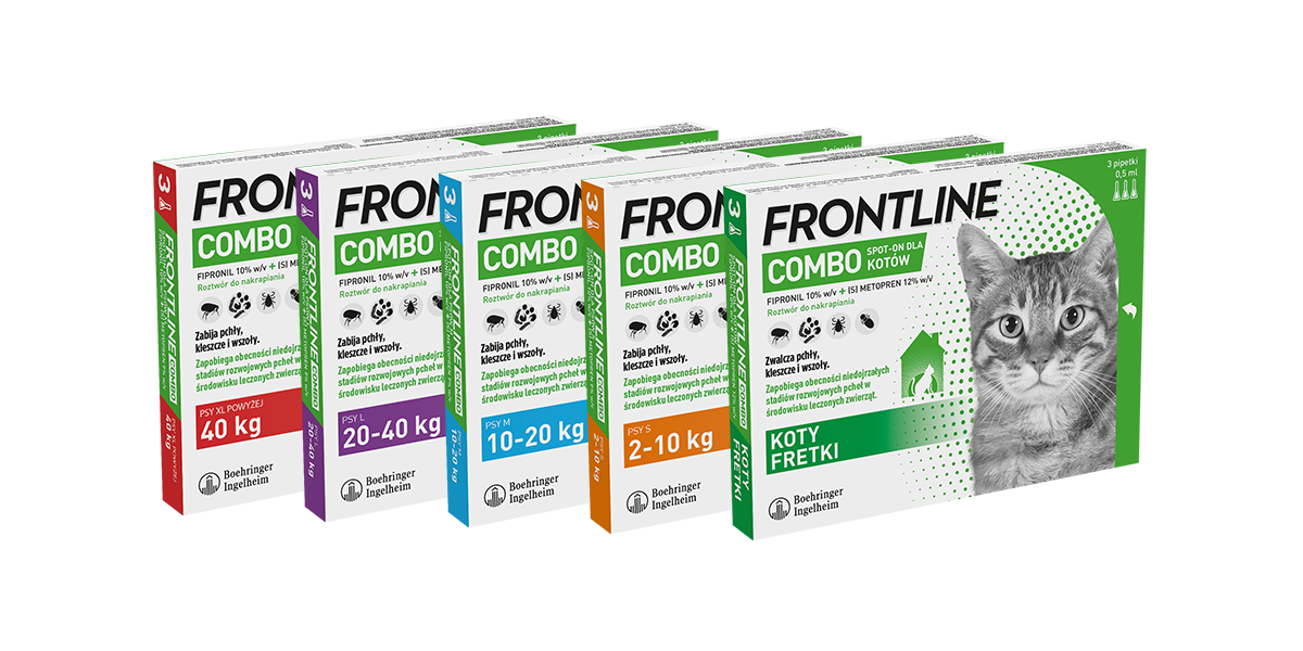 FRONTLINE Combo Spot-On Dla Psa 3x1,34ml