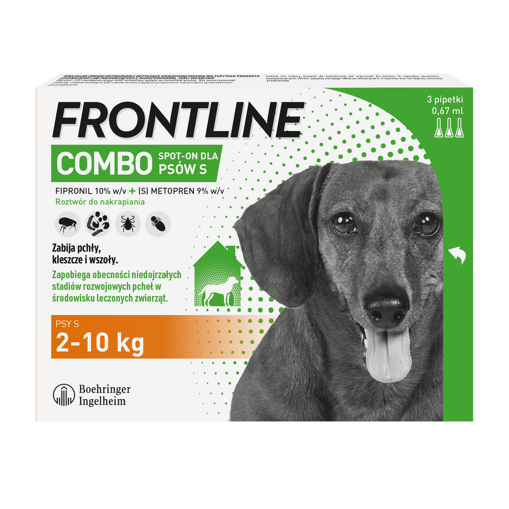FRONTLINE Combo Spot-On Dla Psów 3x0,67ml