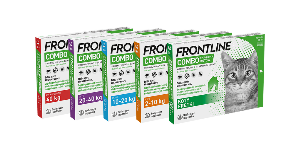 FRONTLINE Combo Spot-On Dla Psów 3x2,68ml