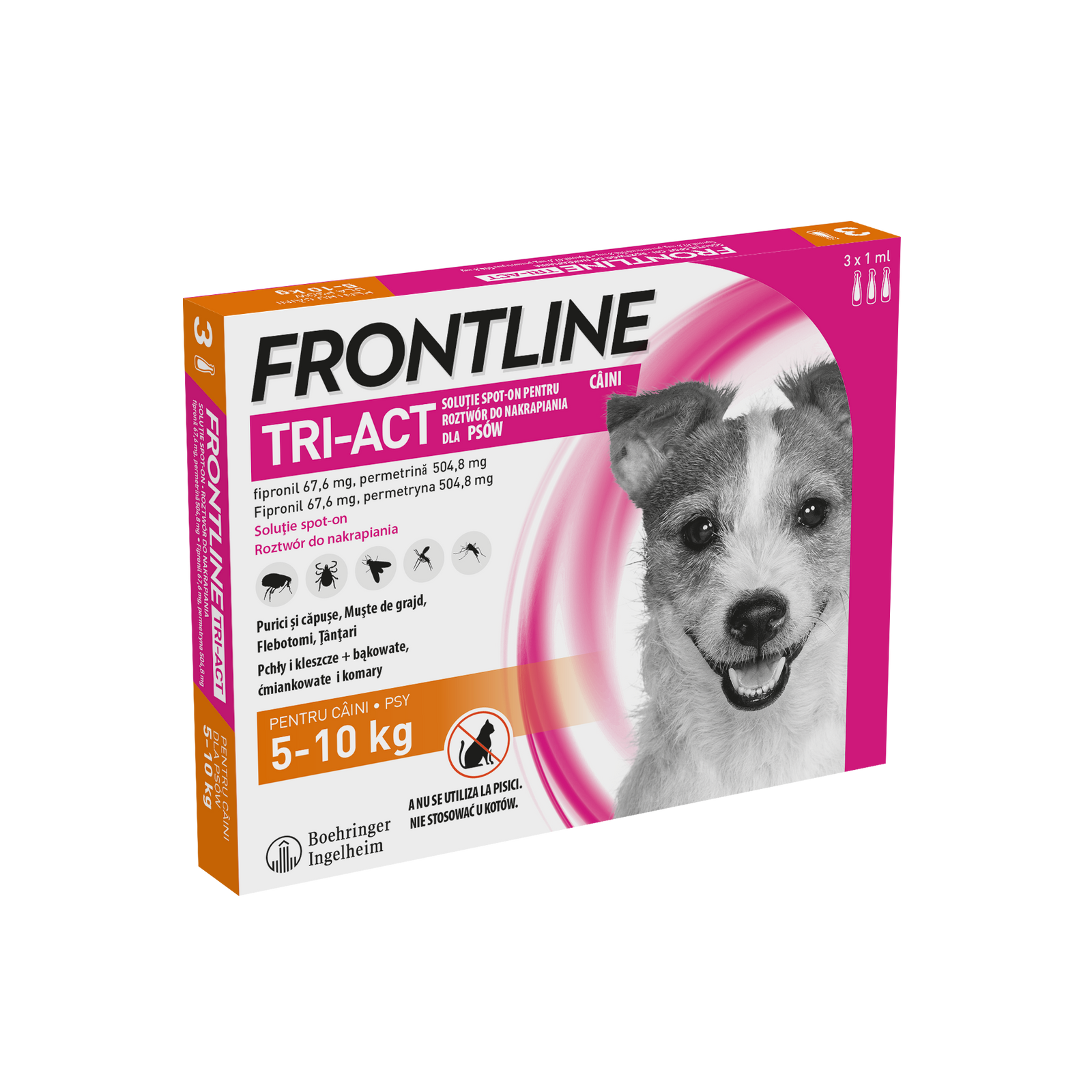 FRONTLINE Tri-Act Dla Psów