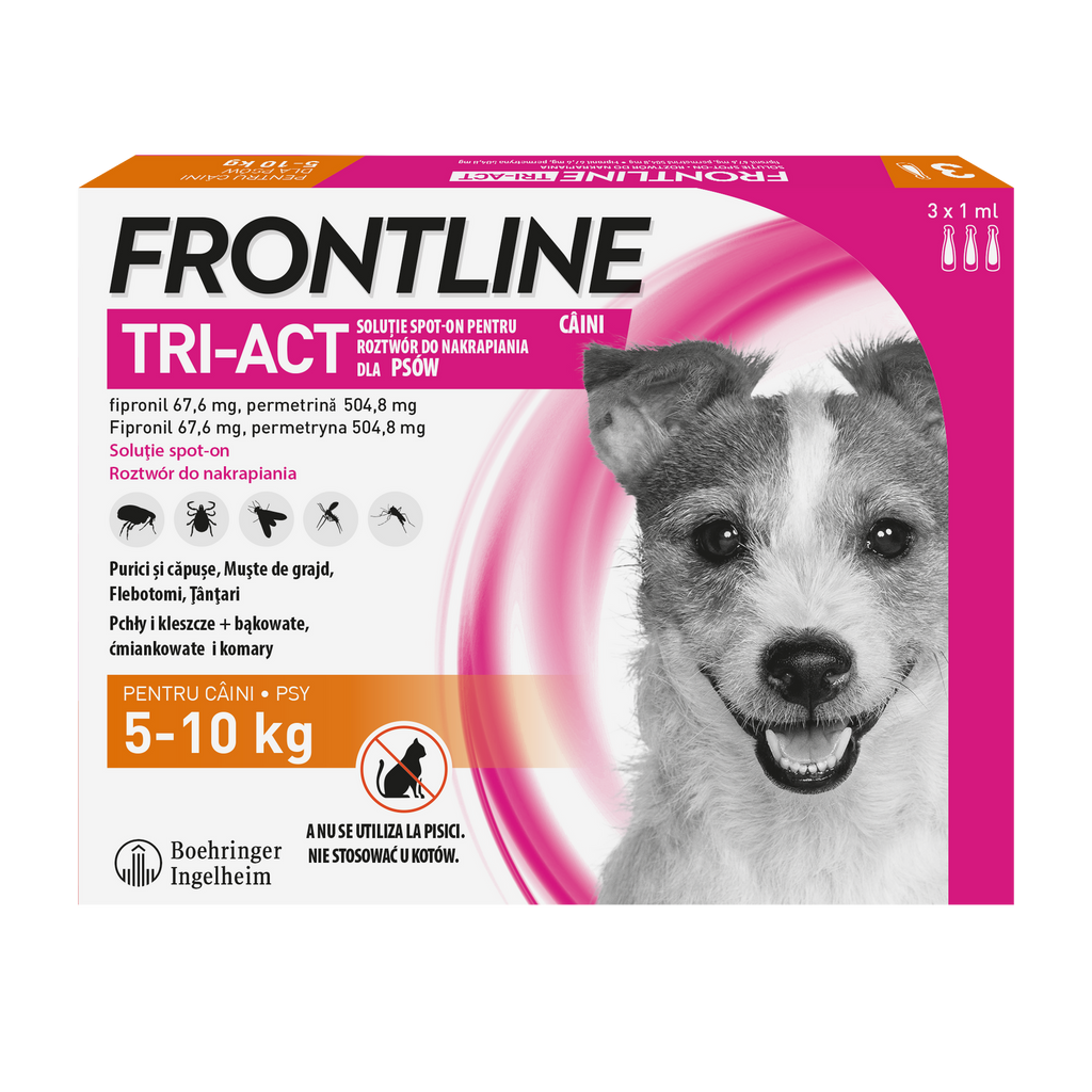 FRONTLINE Tri-Act Dla Psów