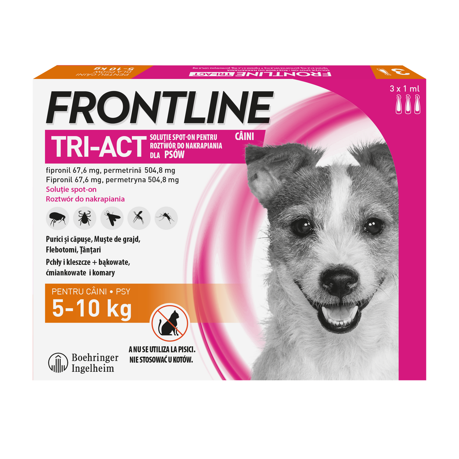 FRONTLINE Tri-Act Dla Psów