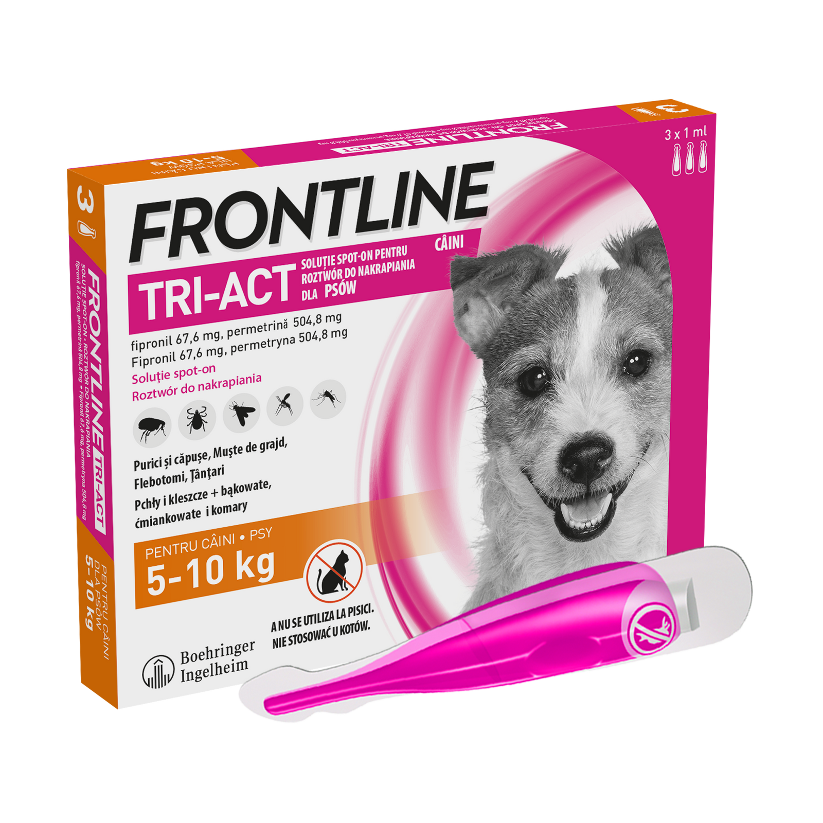 FRONTLINE Tri-Act Dla Psów