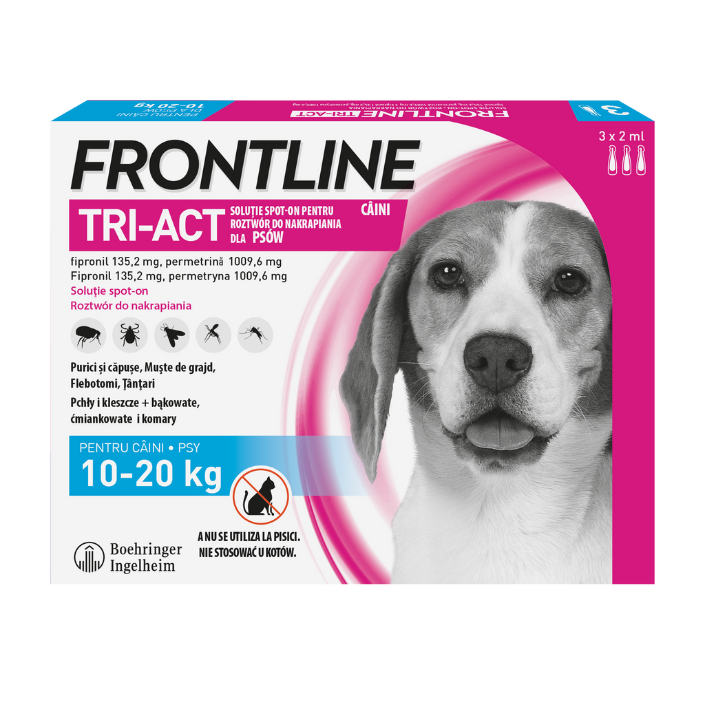 FRONTLINE Tri-Act Dla Psów
