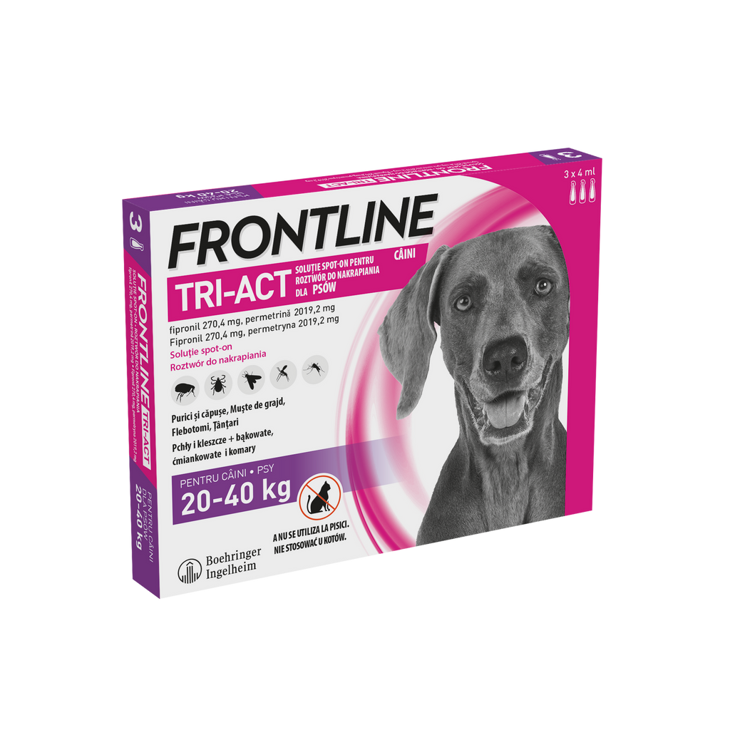 FRONTLINE Tri-Act Dla Psów