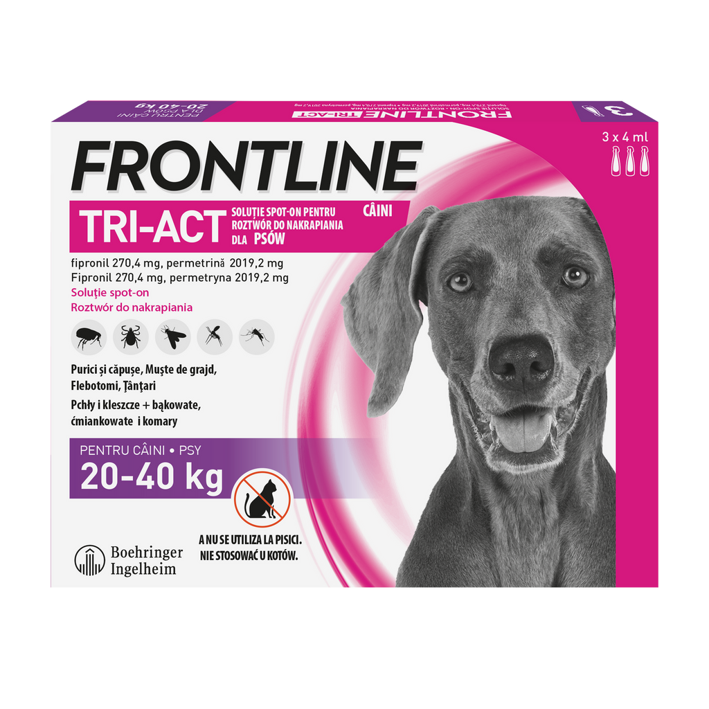 FRONTLINE Tri-Act Dla Psów
