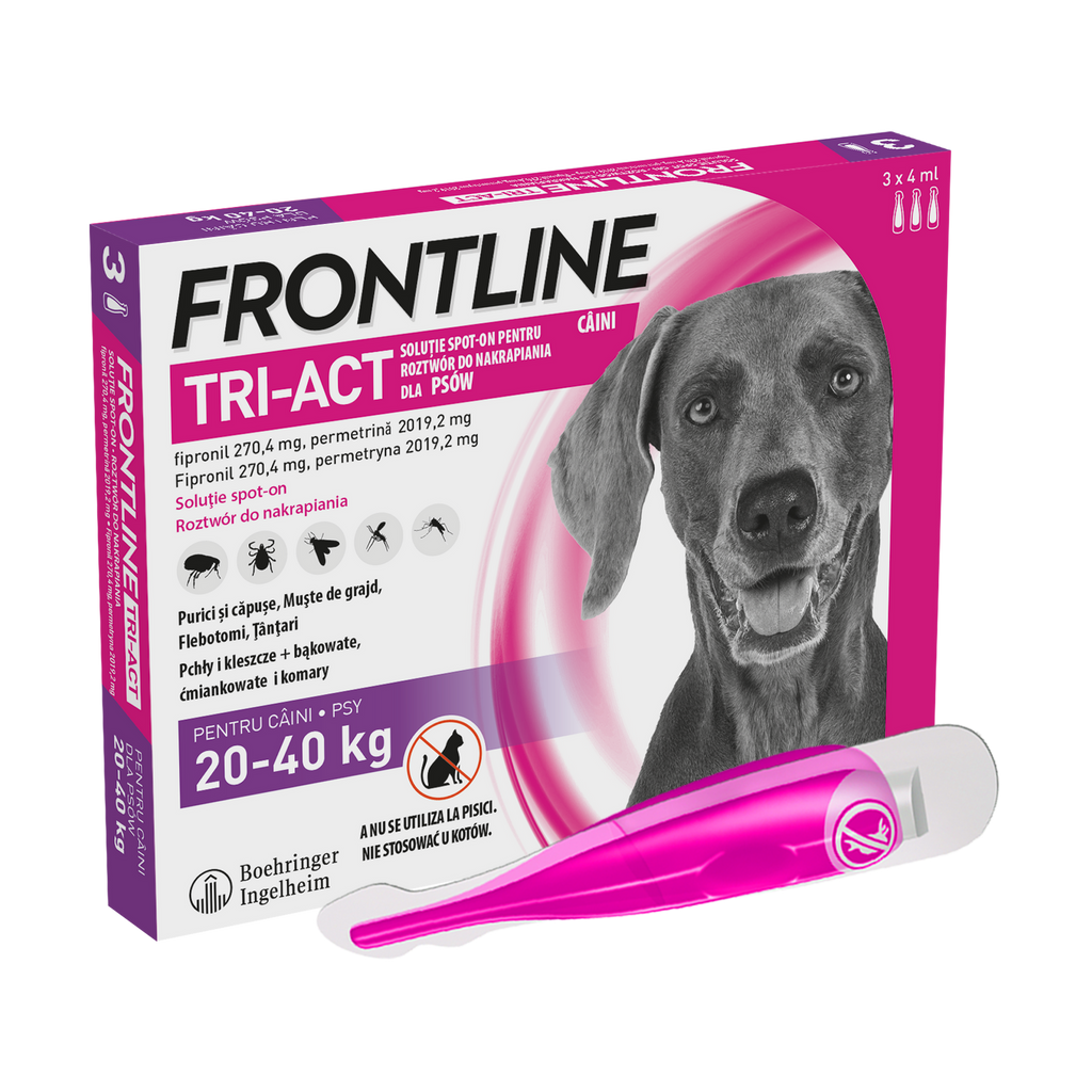FRONTLINE Tri-Act Dla Psów