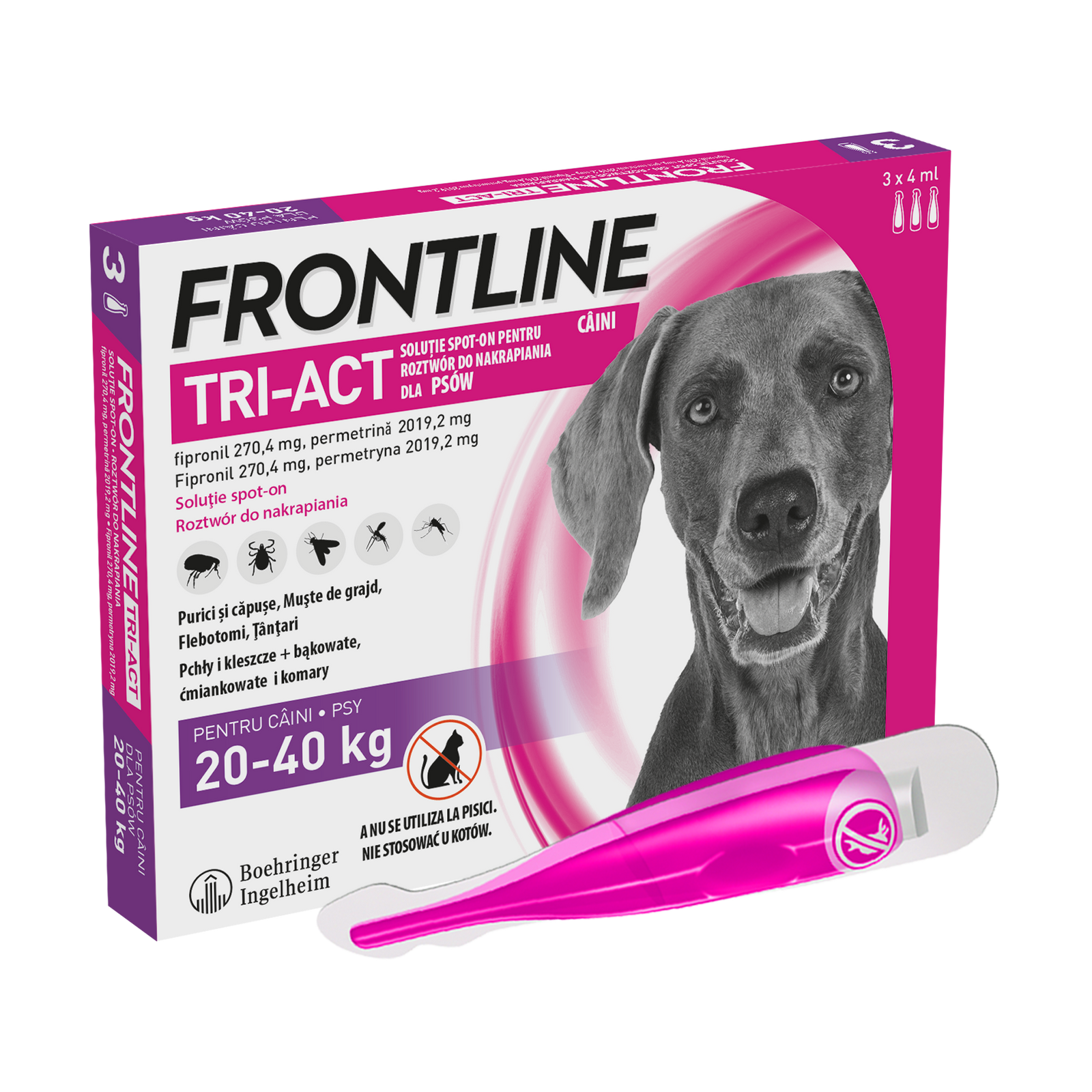 FRONTLINE Tri-Act Dla Psów