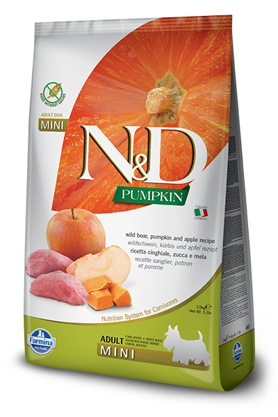 Farmina N&D Pumpkin Grain Free Canine Adult Mini Boar&Apple 7kg
