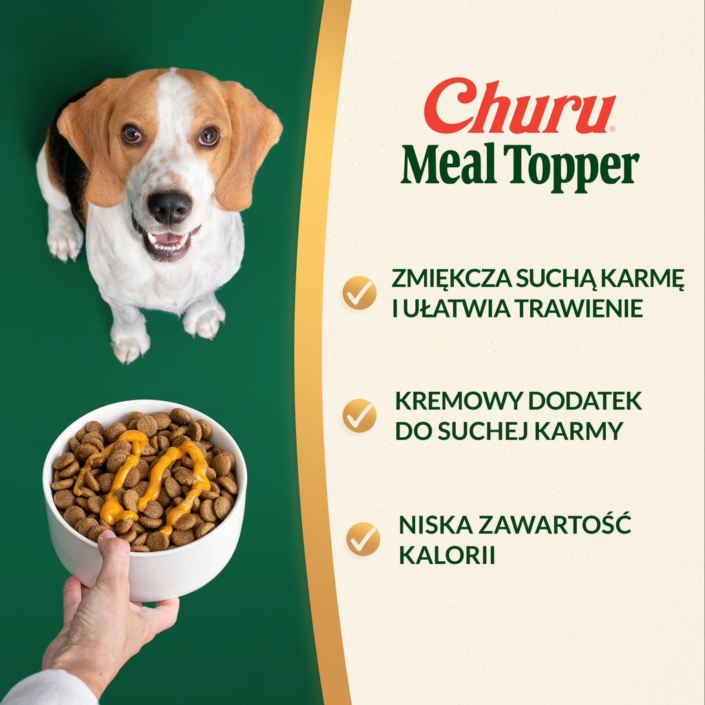 INABA Dog Meal Topper Kurczak i Łosoś 4x14g (56g)