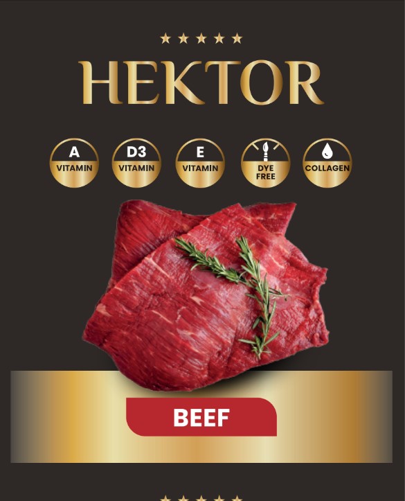 Karma Premium Hektor Baton Dla Psa Z Wołowiną 900g