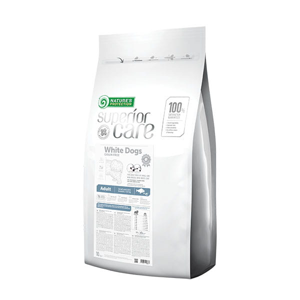 Natures Protection Superior Care Grain Free White Fish Adult Small Breeds Karma Dla Psa 10kg