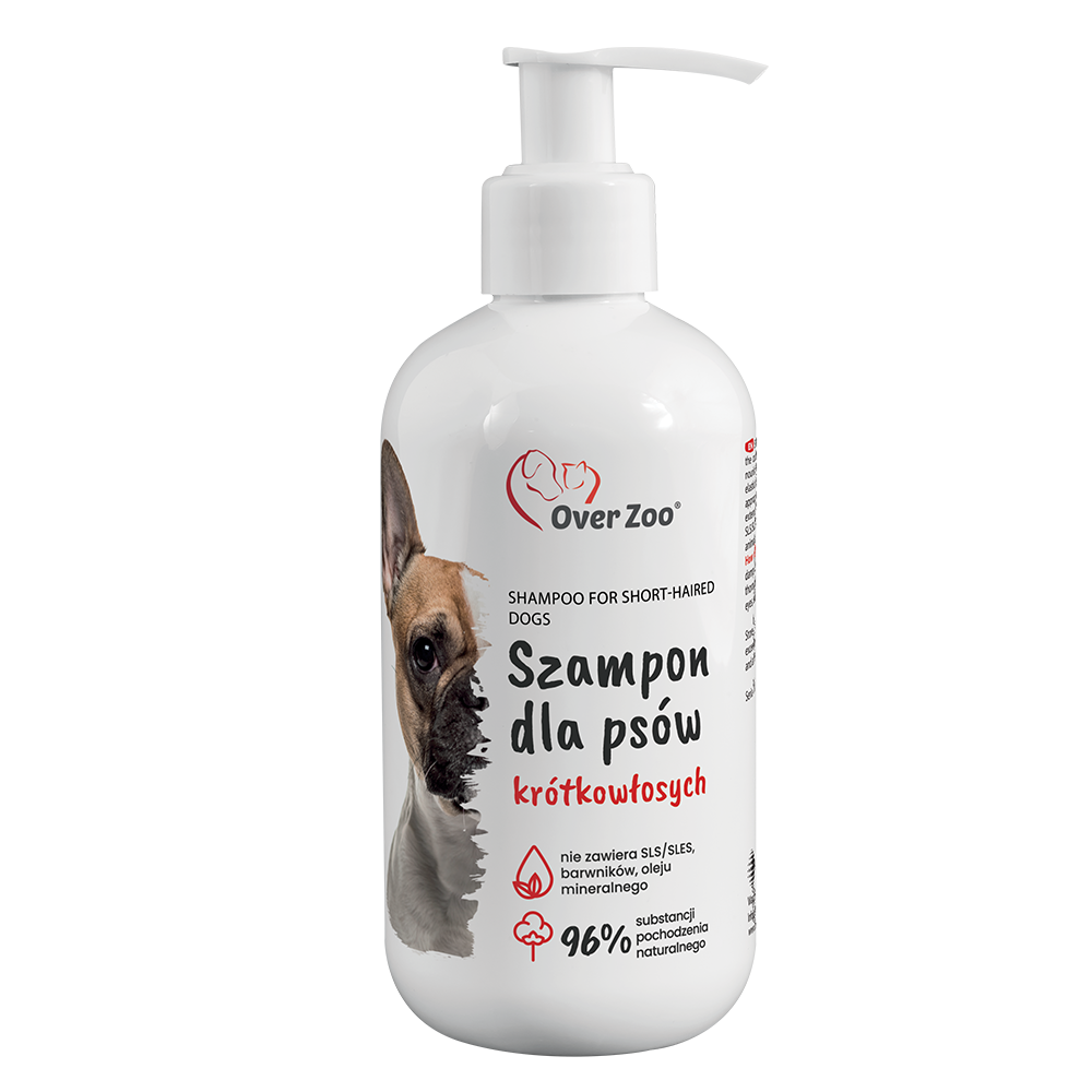 OVER ZOO Szampon Dla Psów Krótkowłosych 250ml
