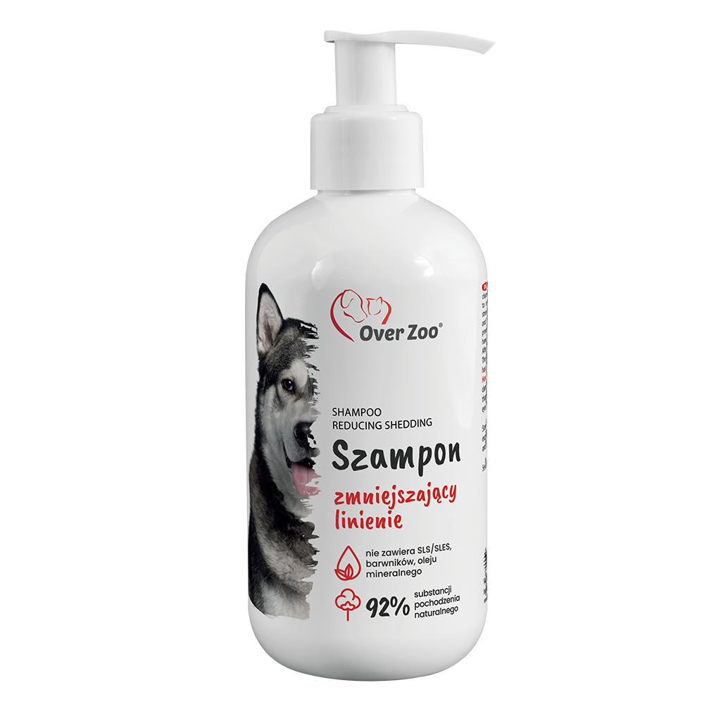 OVER ZOO Szampon Zmniejszający Lnienie Dla Psa 250ml