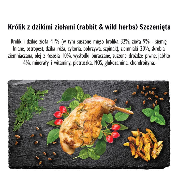 PAKA ZWIERZAKA Seven'th Heaven Królik i Dzikie Zioła "Puppy" 1,5kg