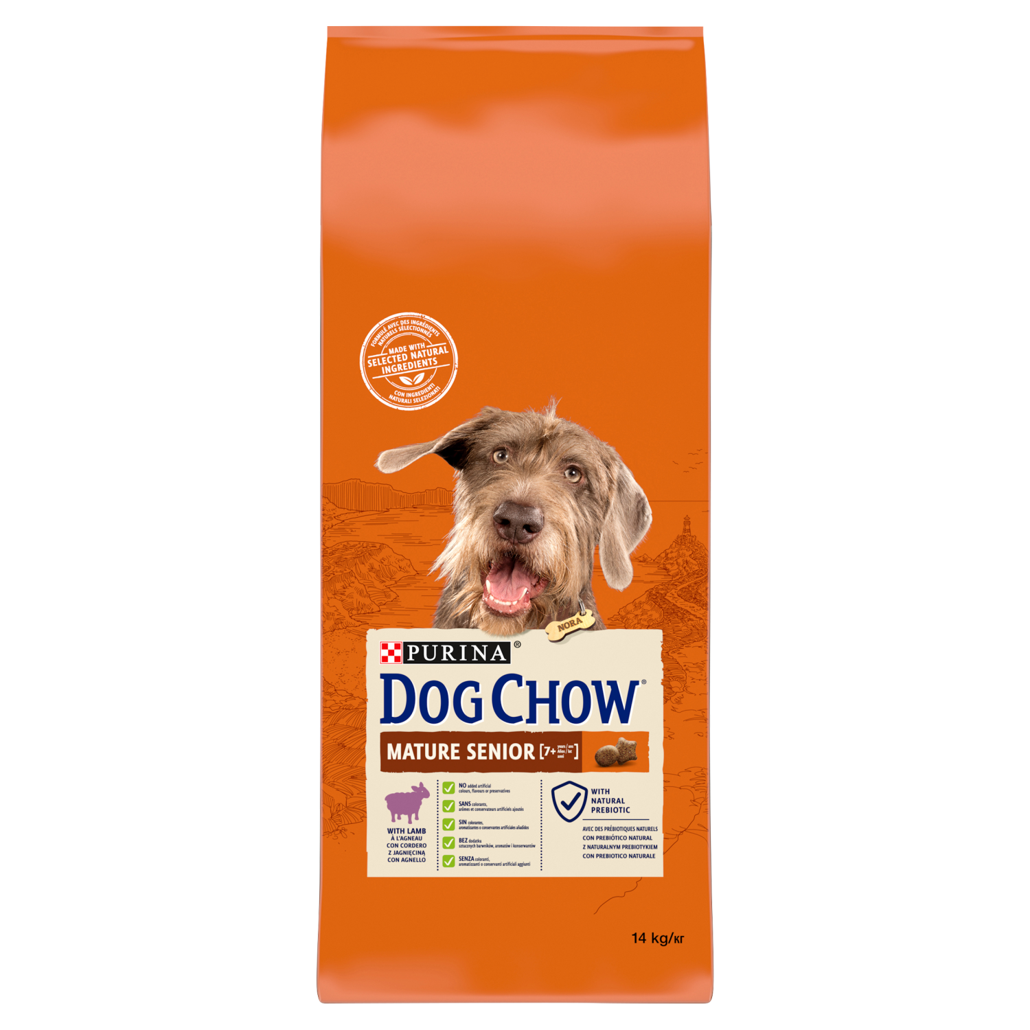 PURINA Dog Chow Mature Senior Lamb 14kg